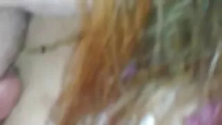 Avidamente saltando garota vídeo pornô de coroas gostosas com grandes mamas no pau